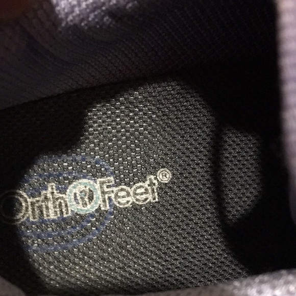 Orthofeet women lace up Supportive comfy Sneakers shoes size 8.5 wide lavender - Picture 11 of 15